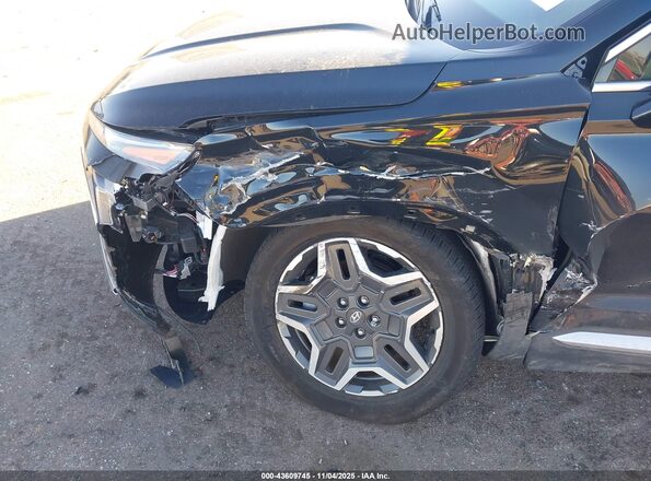 5NMS5DA16PH002676 2023 HYUNDAI SANTA FE HYBRID Черный Вид спереди