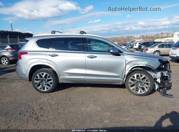 5NMS5DAL0PH575364 2023 HYUNDAI SANTA FE CALLIGRAPHY Серебряный Вид задней части салона