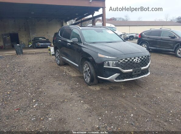5NMS5DAL0PH649396 2023 HYUNDAI SANTA FE CALLIGRAPHY Black Передня права чверть