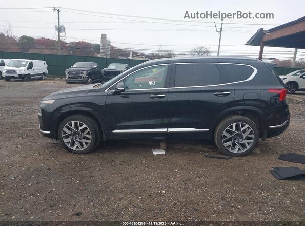 5NMS5DAL0PH649396 2023 HYUNDAI SANTA FE CALLIGRAPHY Black Панорамний вид салону 360°