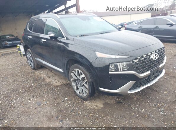 5NMS5DAL0PH649396 2023 HYUNDAI SANTA FE CALLIGRAPHY Black Вид спереду