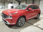 2022 Hyundai Santa Fe Calligraphy Red vin: 5NMS5DAL2NH468166
