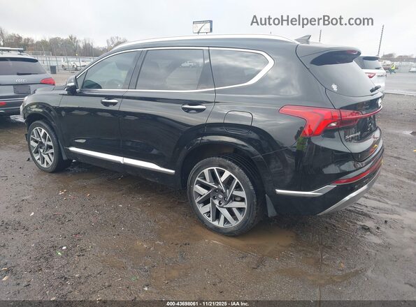 5NMS5DAL2PH601592 2023 HYUNDAI SANTA FE CALLIGRAPHY Black Tył lewy