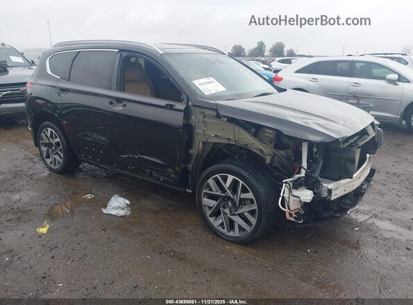 5NMS5DAL2PH601592 2023 HYUNDAI SANTA FE CALLIGRAPHY Black Przód prawy