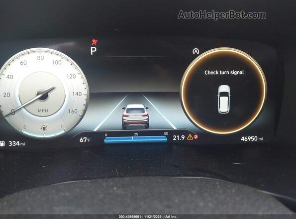 5NMS5DAL2PH601592 2023 HYUNDAI SANTA FE CALLIGRAPHY Black Widok tylnych siedzeń