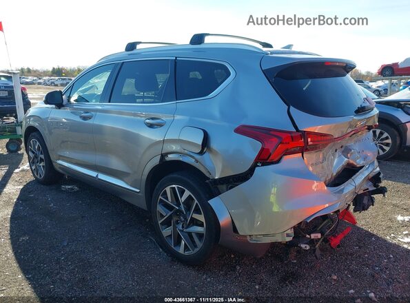 5NMS5DAL4MH367757 2021 HYUNDAI SANTA FE CALLIGRAPHY Silver Tył lewy