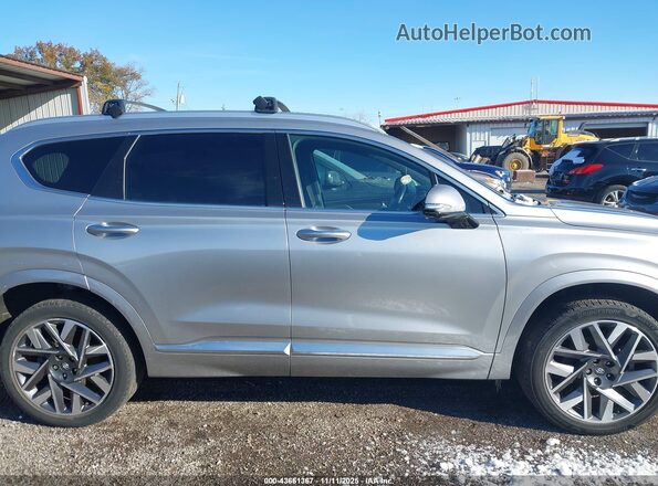 5NMS5DAL4MH367757 2021 HYUNDAI SANTA FE CALLIGRAPHY Silver Widok wnętrza z tyłu
