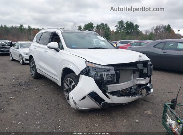 5NMS5DAL9PH559809 2023 HYUNDAI SANTA FE CALLIGRAPHY White წინა მარჯვენა