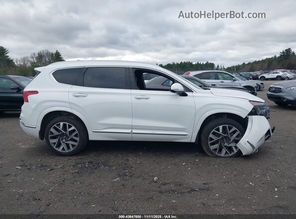 5NMS5DAL9PH559809 2023 HYUNDAI SANTA FE CALLIGRAPHY White ხელსაწყოთა პანელის ხედი