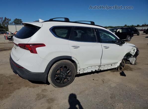 5NMS64AJ3NH431834 2022 HYUNDAI SANTA Белый Задняя правая четверть
