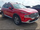 2022 Hyundai Santa Fe Sel Red vin: 5NMS64AJ6NH393936