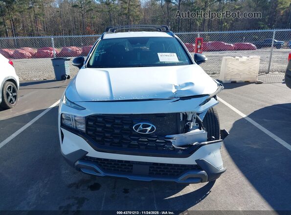 5NMS64AJ7NH467896 2022 HYUNDAI SANTA FE Белый Вид щитка приборов