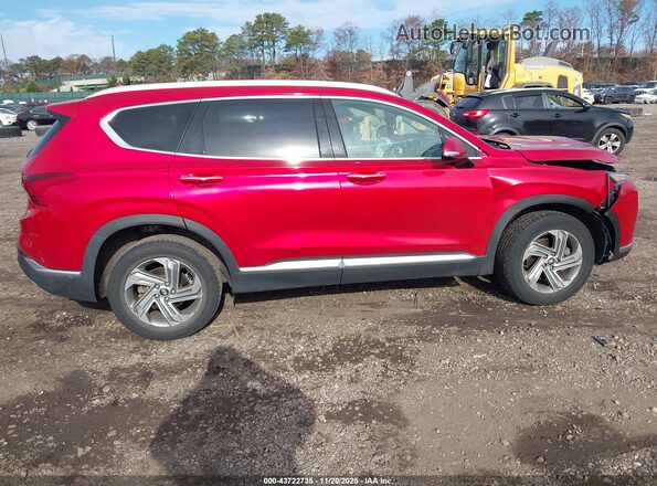 5NMS6DAJ8NH428038 2022 HYUNDAI SANTA FE Красный Вид задней части салона