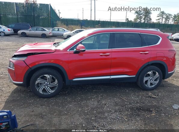5NMS6DAJ8NH428038 2022 HYUNDAI SANTA FE Красный Панорамный вид салона 360°