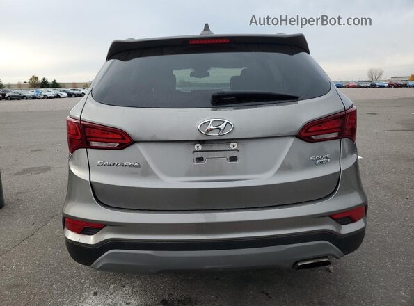 5NMZUDLB0JH098108 2018 HYUNDAI SANTA Серый Вид сзади