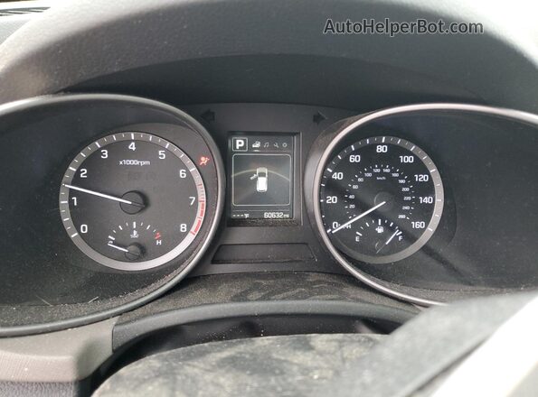 5NMZUDLB0JH098108 2018 HYUNDAI SANTA Серый Вид щитка приборов