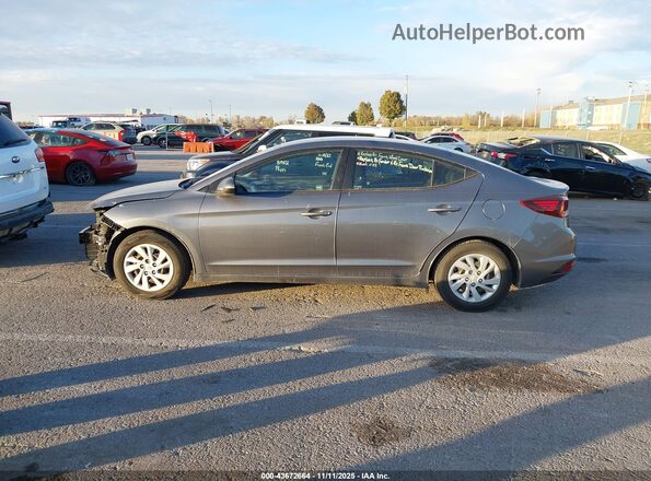 5NPD74LF7KH415472 2019 HYUNDAI ELANTRA Gray Vista interior de 360 grados
