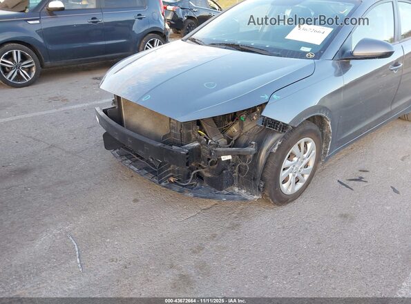 5NPD74LF7KH415472 2019 HYUNDAI ELANTRA Gray Vista frontal