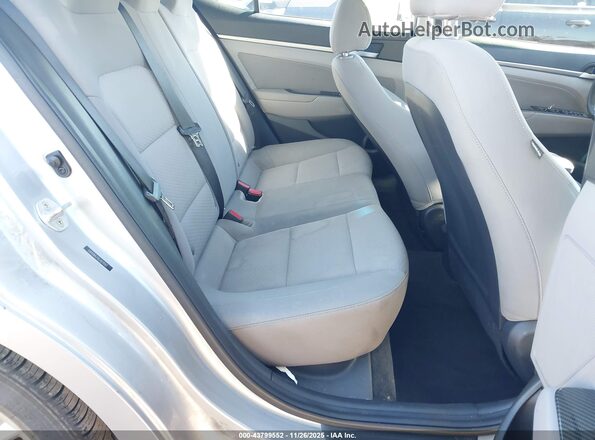 5NPD84LF0LH573263 2020 HYUNDAI ELANTRA Silver Vista de la etiqueta del VIN