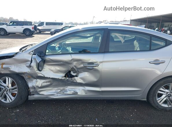 5NPD84LF4LH583410 2020 HYUNDAI ELANTRA Silver Սալոնի հետևի տեսք