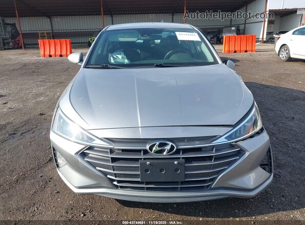 5NPD84LF4LH583410 2020 HYUNDAI ELANTRA Silver Առջևի վահանակի տեսք