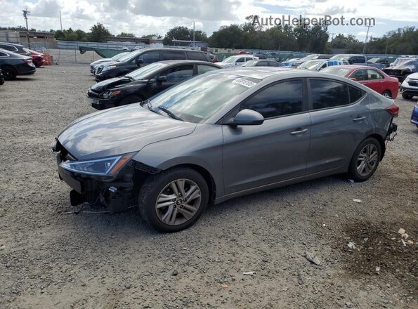 5NPD84LF6KH420546 2019 HYUNDAI ELANTRA Угольный Передняя левая четверть