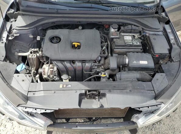5NPD84LF6KH420546 2019 HYUNDAI ELANTRA Угольный Вид задней части салона