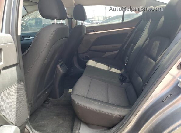 5NPD84LF6KH420546 2019 HYUNDAI ELANTRA Угольный Вид задних сидений