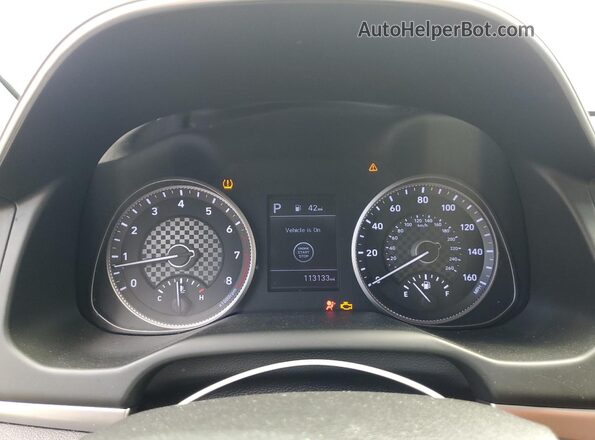 5NPD84LF6KH420546 2019 HYUNDAI ELANTRA Угольный Вид щитка приборов