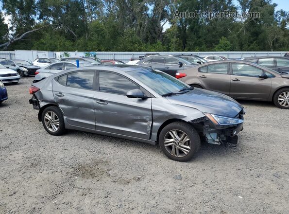 5NPD84LF6KH420546 2019 HYUNDAI ELANTRA Угольный Передняя правая четверть
