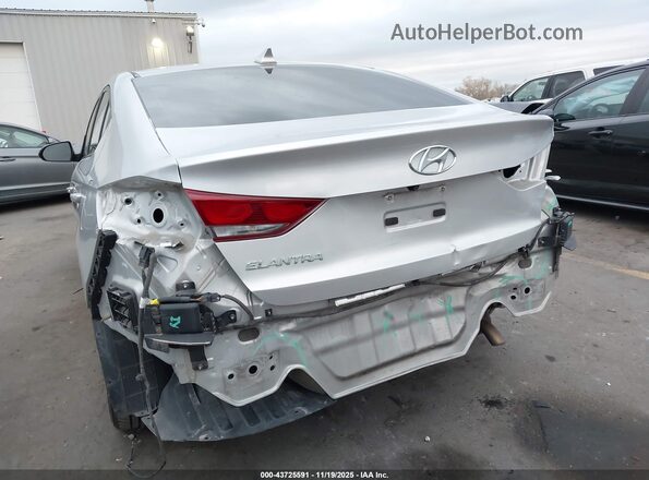 5NPD84LF8HH138661 2017 HYUNDAI ELANTRA Silver Դիմացի տեսք