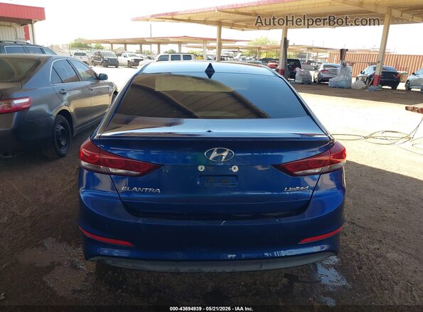 5NPD84LFXHH130903 2017 HYUNDAI ELANTRA Синий 