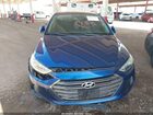 2017 Hyundai Elantra Limited Синий vin: 5NPD84LFXHH130903