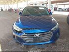 2017 Hyundai Elantra Limited Синий vin: 5NPD84LFXHH130903