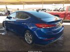 2017 Hyundai Elantra Limited Синий vin: 5NPD84LFXHH130903