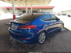 2017 Hyundai Elantra Limited Синий vin: 5NPD84LFXHH130903