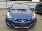 2016 Hyundai Elantra Se Синий vin: 5NPDH4AE1GH707293
