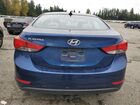 2016 Hyundai Elantra Se Синий vin: 5NPDH4AE1GH707293