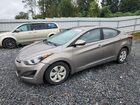 2016 Hyundai Elantra Se Gray vin: 5NPDH4AE3GH758228