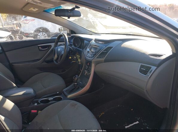 5NPDH4AE6GH757252 2016 HYUNDAI ELANTRA Silver Vista interior delantera