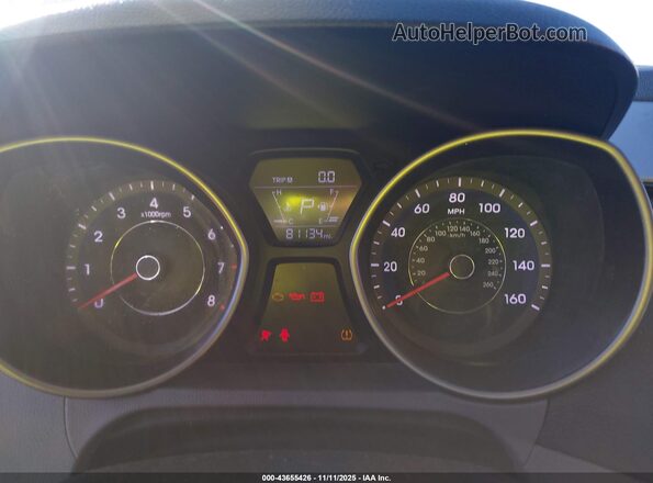 5NPDH4AE6GH757252 2016 HYUNDAI ELANTRA Silver Vista de los asientos traseros