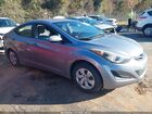 2016 Hyundai Elantra Se Silver vin: 5NPDH4AE6GH757252