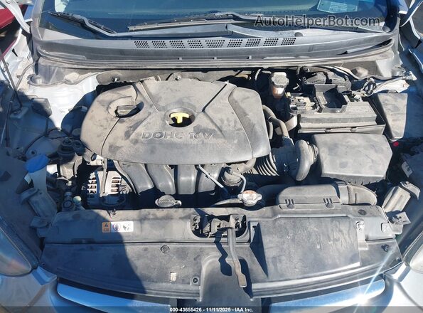 5NPDH4AE6GH757252 2016 HYUNDAI ELANTRA Silver Vista trasera