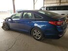 2017 Hyundai Sonata Se Синий vin: 5NPE24AF1HH530499