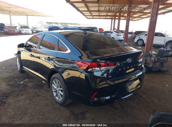 5NPE24AF2KH738642 2019 HYUNDAI SONATA Черный Задняя левая четверть