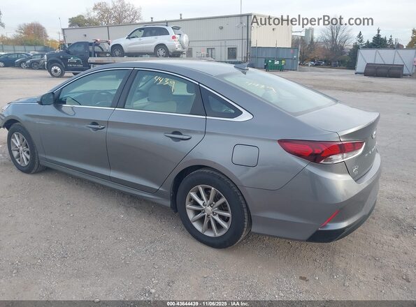 5NPE24AF5JH613665 2018 HYUNDAI SONATA Серый Задняя левая четверть