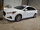 2019 Hyundai Sonata Se White vin: 5NPE24AF6KH820146