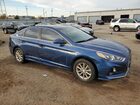 2019 Hyundai Sonata Se Blue vin: 5NPE24AF7KH820365