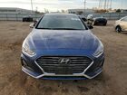 2019 Hyundai Sonata Se Blue vin: 5NPE24AF7KH820365