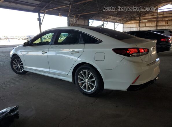 5NPE24AFXJH682030 2018 HYUNDAI SONATA Белый Задняя левая четверть